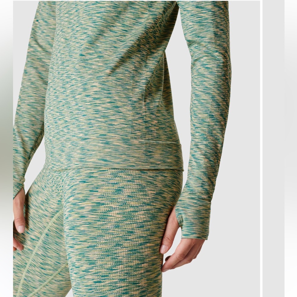 NWT Sweaty Betty Space Dye Hoodie Terrain Green size S - Picture 11 of 11